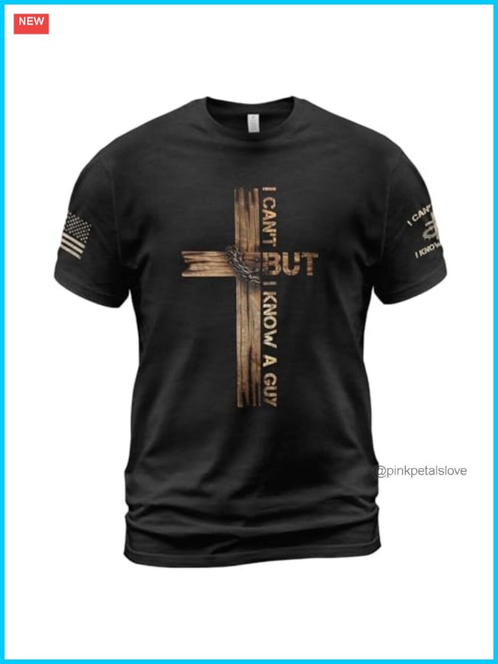 I Cant But I Know A Guy Christian T-Shirt Men's Religious Tee
